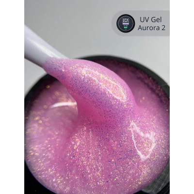 ATASHI Smart Uv gel, Aurora 2, 15мл