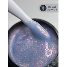 ATASHI Smart Uv gel, Aurora 4, 15мл