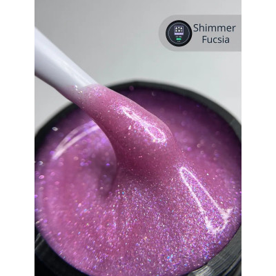 ATASHI Smart Uv gel, Shimmer Fucsia, 15мл