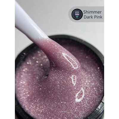 ATASHI Smart Uv gel, Shimmer Dark Pink, 15мл