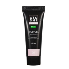 ATASHI Smart Полигель мелкозернистый, ECO, №1, 15мл