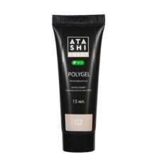 ATASHI Smart Полигель мелкозернистый, ECO, №2, 15мл