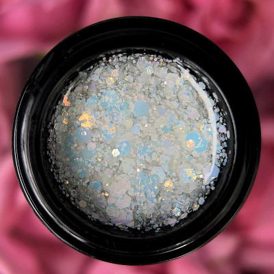 Глиттер гель ENIGMA Lolly Pop 02 builder gel 5 мл