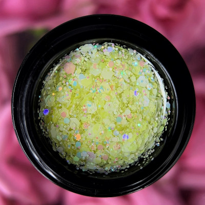 Глиттер гель ENIGMA Lolly Pop 06 builder gel 5 мл