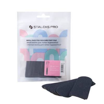 DFE-10-180 DFE-10-180 Набор сменных файлов тёрки педикюрной EXPERT 10 180 грит 30 шт.