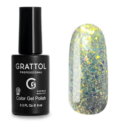 Grattol Color Gel Polish OS Оpal Antic Gold