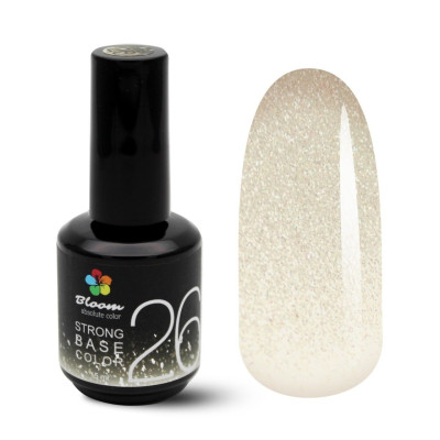 Гель-лак "Bloom" база 15мл Strong Color 26