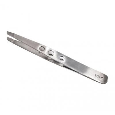 Yoko пинцет прямой скошенный SP 011