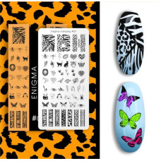 Пластина для стемпинга Enigma Stamping №02