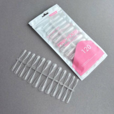 Pink House Типсы 05 Nail Kingdom гелевые с к/зоной стилет 120 шт.