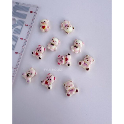 Фигурки "Мишка плюшевый" Pink House 10 шт