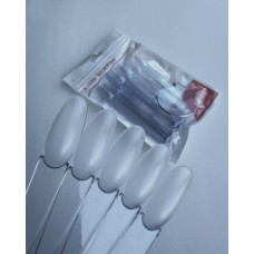 Pink House Палитра на кольце овал матовые 50шт