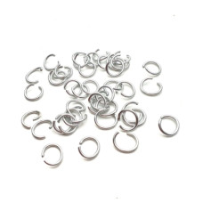 ZOO 1685 Пирсинг для ногтей колечки серебро 1 г