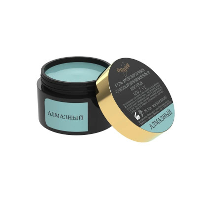  Гель ОПЦИЯ Моделирующий самовыравнивающийся "АЛМАЗНЫЙ" 15мл (арт.39008)