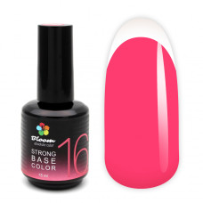 Гель-лак "Bloom" база 15мл Strong Color 16