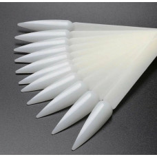 палитра на кольце острые молочные 50 шт