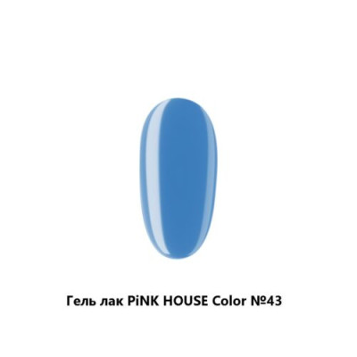 043 color гель-лак pink house