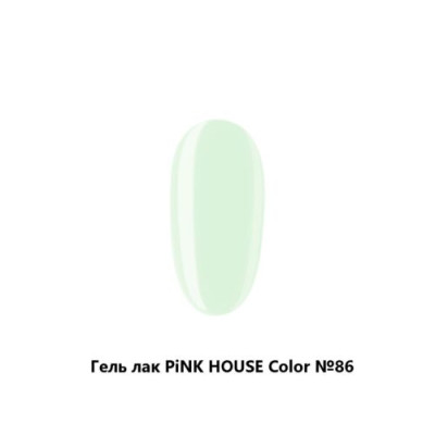 086 color гель-лак pink house
