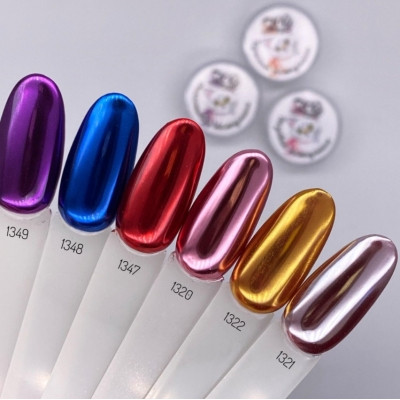 Втирка ZOO 1349 Зеркальный пигмент "Фиолетовая жемчужина"