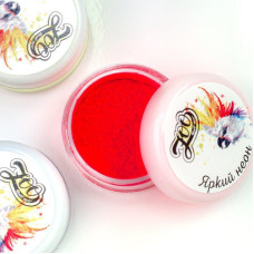 Втирка ZOO 1607 Пигмент неон коралловый