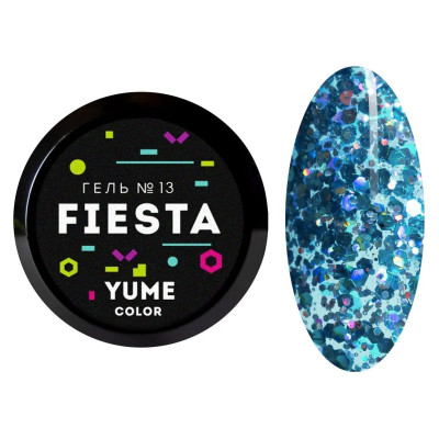 Гель-лак YUME COLOR FIESTA 13, 5 гр