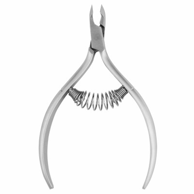 Кусачки для кутикулы Nippon Nippers (N-02S-5) Лезвие 5 мм. Спиральная пружина. Матовые