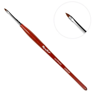 GN93R - Синтетика коричневая "Лепесток" №2