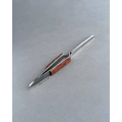 Обратный пинцет для наращивания ногтей (Дерево)