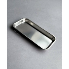 Лоток металлический прямоугольный 22,5*11,5*1,7см