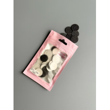 Pink House Файлы д/педикюрного диска М 100 грит 50 шт розовые