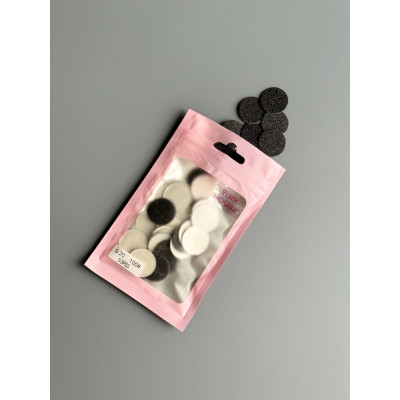 Pink House Файлы д/педикюрного диска М 100 грит 50 шт розовые