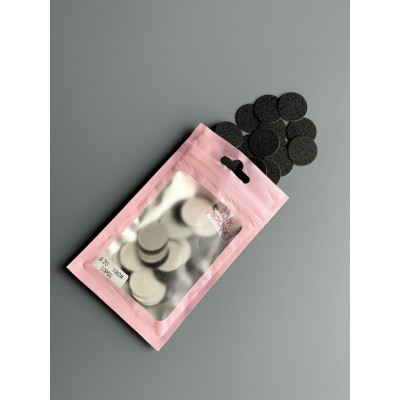 Pink House Файлы д/педикюрного диска М 180 грит 50 шт розовые