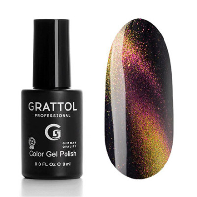 Grattol Color Gel Polish 9D Cat Eye 04