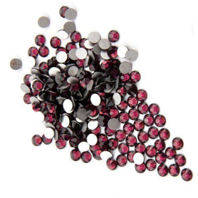 Стразы Vins (crystal lizer) фуксия микс размеров разделенные 1440шт