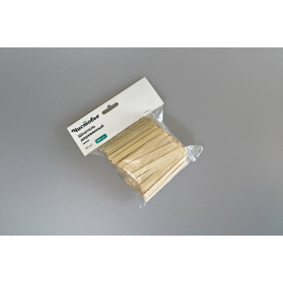 Шпатель "Чистовье" деревянные мини 89х7,5мм 250шт