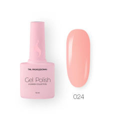 Гель-лак TNL 8 Чувств №024 - розовый туман (10 мл.)