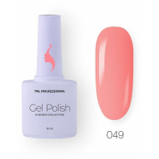 Гель-лак TNL 8 Чувств №049 - кораллово-розовый (10 мл.)