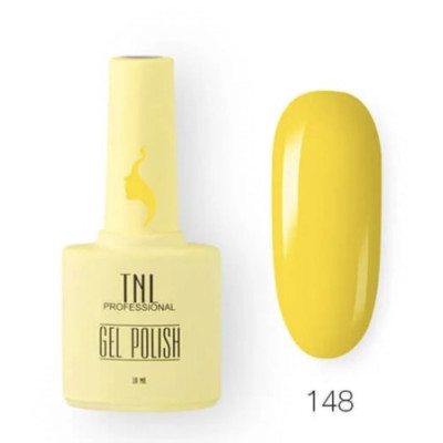 Гель-лак TNL 8 Чувств №148 - лимонный (10 мл.)