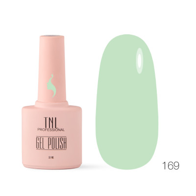 Гель-лак TNL 8 Чувств №169 - райский зеленый (10 мл.)