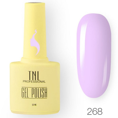 Гель-лак TNL 8 Чувств №268 - цветущая орхидея (10 мл.)