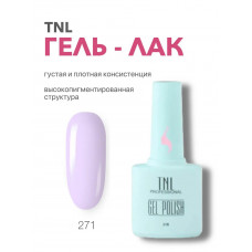 Гель-лак TNL 8 Чувств №271 - ледяная орхидея (10 мл.)