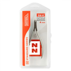 Nippon Nippers Кусачки для кутикулы STANDART (NS-04-4) Лезвие 4 мм. Двойная пружина. Матовые