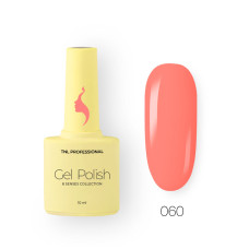 Гель-лак TNL 8 Чувств №060 - мандариновый всплеск (10 мл.)