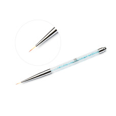 Кисть для рисования "TNL" - 000 (с голубыми кристаллами)