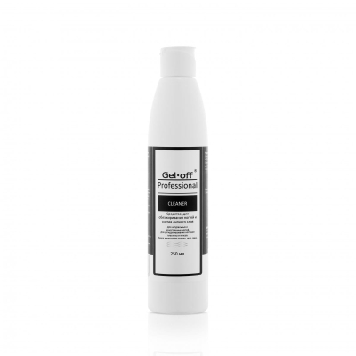 Жидкость для снятия гель-лака Gel off 250мл