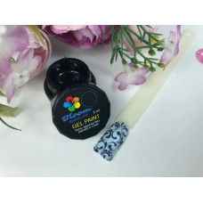 Гель-краска "Bloom" Черная 5мл