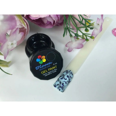 Гель-краска "Bloom" Черная 5мл