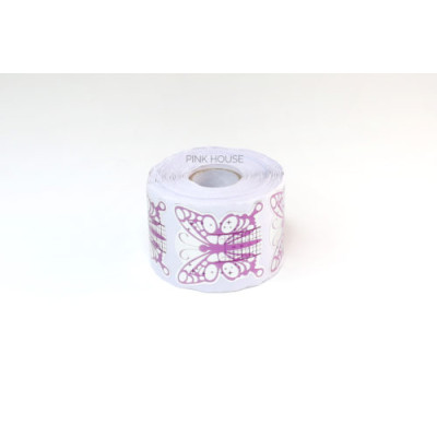 Формы для наращивания бабочка желтые (500шт)