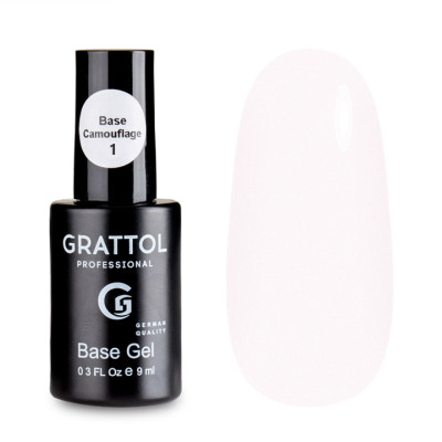 Grattol Rubber Base Camouflage 1 (9мл)