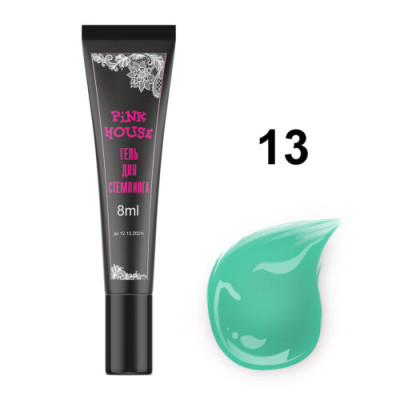 Pink House Гель для стемпинга 13 Голубой (тюбик)